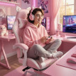 Fauteuil gaming Alay ergonomique inclinable repose-pieds rose