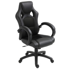 Chaise de Bureau Belreian Pivotante Ergonomique Noir