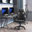 Chaise de Bureau Belreian Pivotante Ergonomique Noir