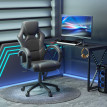 Chaise de Bureau Belreian Pivotante Ergonomique Noir