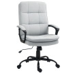 Chaise de bureau Lumisos bascule réglable hauteur gris