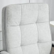 Chaise de bureau Lumisos bascule réglable hauteur gris