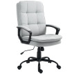 Chaise de bureau Lumisos bascule réglable hauteur gris