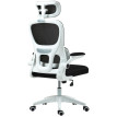 Jarorine Chaise de bureau ergonomique pivotante réglable noir