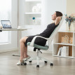 Chaise de Bureau Saleray Ergonomique Pivotante Réglable Vert