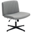 Chaise de Bureau Oraian pivotante basculante siège large gris