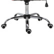 Chaise de Bureau Falveier ergonomique pivotante similicuir rose