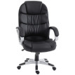 Torum Chaise de Bureau Ergonomique Pivotante Cuir PU Noir