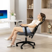 Chaise de Bureau Torio Ergonomique Réglable Soutien Lombaire Grigio