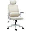 Chaise de bureau Felreot ergonomique réglable beige