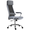 Chaise de Bureau Palilson Ergonomique Pivotante Réglable Gris