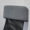 Chaise de Bureau Palilson Ergonomique Pivotante Réglable Gris