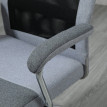 Chaise de Bureau Palilson Ergonomique Pivotante Réglable Gris
