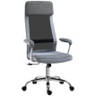 Chaise de Bureau Palilson Ergonomique Pivotante Réglable Gris