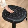 Tabouret de bureau Vilier ergonomique pivotant réglable noir