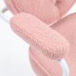 Talenes Chaise de bureau élégante réglable rose