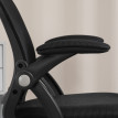 Chaise de Bureau Talinis Ergonomique Maille Réglable Noir