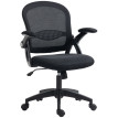 Chaise de Bureau Talinis Ergonomique Maille Réglable Noir