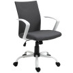 Chaise de bureau Perrivik ergonomique pivotante réglable gris foncé