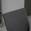 Chaise de bureau Perrivik ergonomique pivotante réglable gris foncé