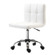 Chaise de bureau Torys ergonomique pivotante réglable blanc