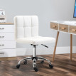 Chaise de bureau Torys ergonomique pivotante réglable blanc
