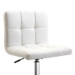 Chaise de bureau Torys ergonomique pivotante réglable blanc