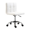 Chaise de bureau Torys ergonomique pivotante réglable blanc