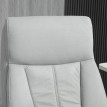Enis fauteuil de bureau massage chauffage repose pieds gris
