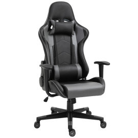 Chaise de Bureau Verane Ergonomique Gaming Pivotante Noir