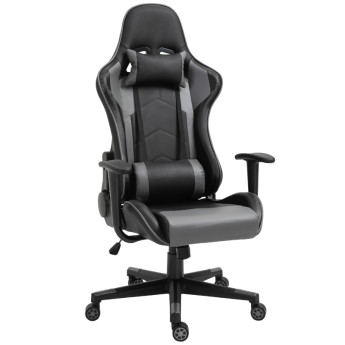 Chaise de Bureau Verane Ergonomique Gaming Pivotante Noir