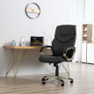Chaise de bureau Enac pivotante ergonomique noire