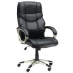 Chaise de bureau Enac pivotante ergonomique noire