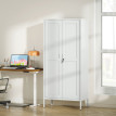 Armoire de Bureau Enereo Rangement Acier Sécurisée Blanche