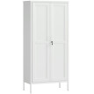 Armoire de Bureau Enereo Rangement Acier Sécurisée Blanche