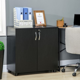 Produit Kalioson Meuble de bureau porte documents verrouillable noir
