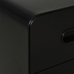 Caisson de bureau Solveal mobile verrouillable 3 tiroirs noir
