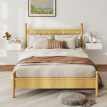 Table de chevet Calson flottante murale moderne blanc