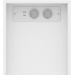 Table de chevet Torola avec station de charge et rangement blanc