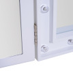Miroir de Maquillage Florveven LED Pliable USB Hollywood Blanc