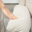 Fauteuil de relaxation Isverio inclinable repose-pieds beige