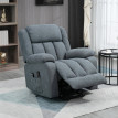 Fauteuil releve personne électrique Velreine inclinable massant gris