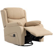 Fauteuil Relax Melarena Massant Inclinable Chauffant Beige