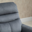 Fauteuil de télévision Isys releveur massant chauffant gris foncé