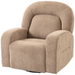 Fauteuil relax Delier inclinable pivotant 360° velours kaki