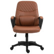 Chaise de Bureau Lorria Massage Ergonomique USB Marron