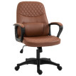 Chaise de Bureau Lorria Massage Ergonomique USB Marron