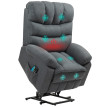 Aray fauteuil releveur inclinable électrique massage gris