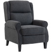 Peleet fauteuil relax inclinable bouclette anthracite