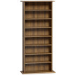 Produit Lanravaès meuble CD DVD rangement étagère effet bois